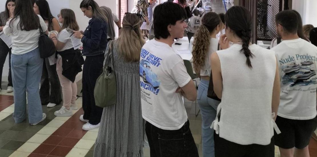 The Murcia Campus during the blood and bone marrow donation day.