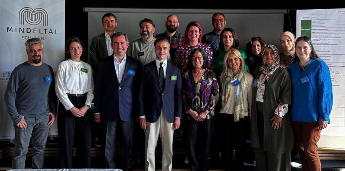 Representatives of the institutions involved in the project after the first meeting
