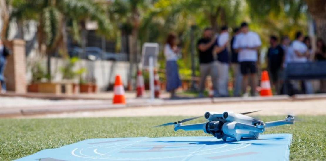 Practical part of the intensive drone pilot course