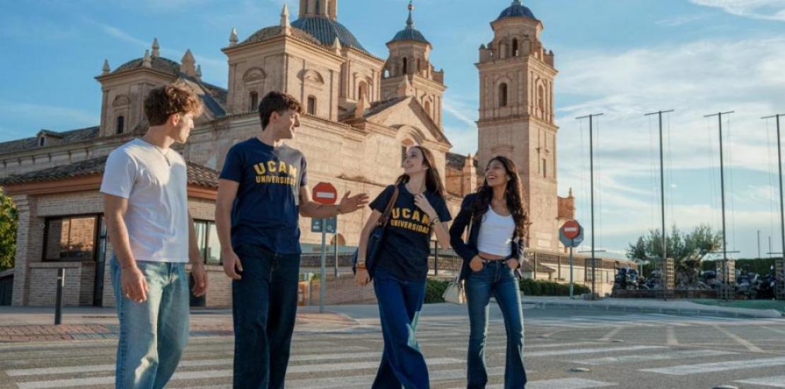 Caption: 6000 international students from 135 countries are studying at UCAM this year