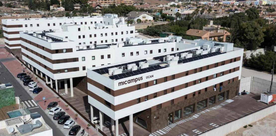 micampus student residence in La Ñora, Murcia.