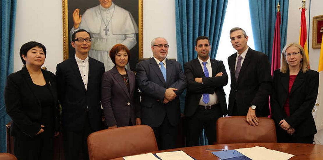 UCAM increases its relations with China UCAM increases its relations with China