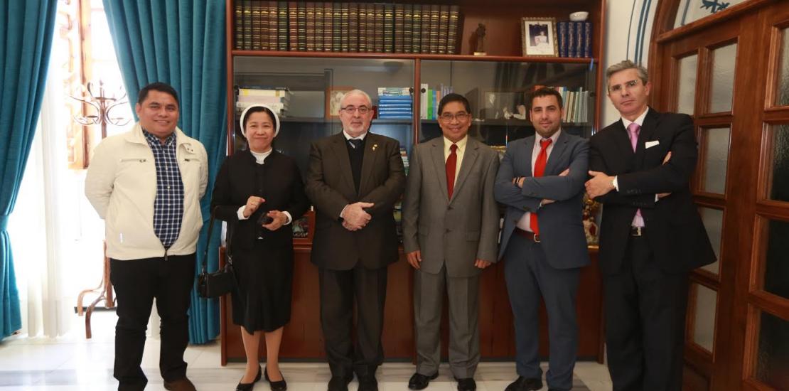 Adamson University (Philippines) and UCAM to collaborate in sports Adamson University (Philippines) and UCAM to collaborate in sports