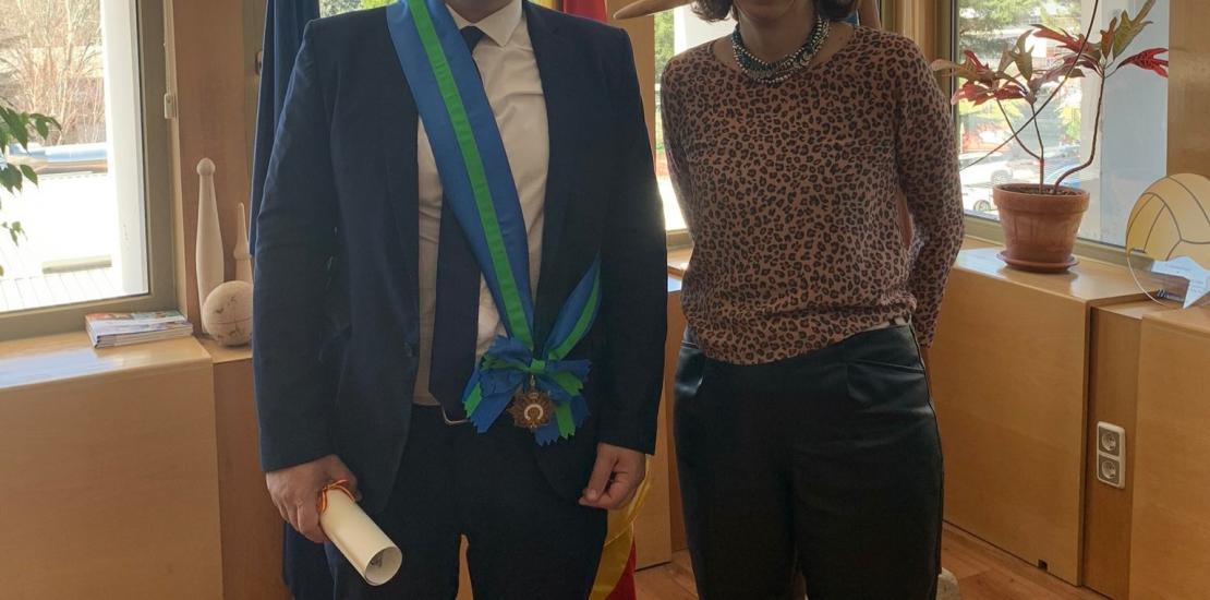 David Cal receives the Grand Cross of the Royal Order of Sporting Merit