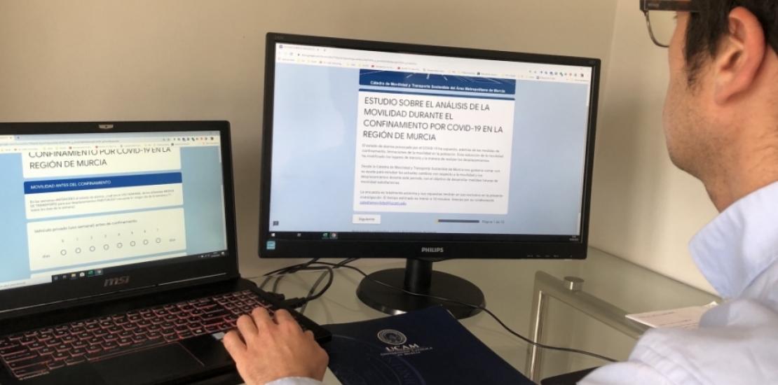 UCAM analyses how mobility has changed in the Region due to the coronavirus crisis UCAM analyses how mobility has changed in the Region due to the coronavirus crisis