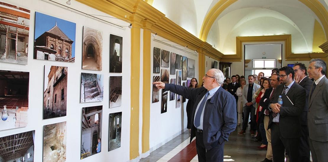 UCAM launches an exhibition on the restoration of the Los Jerónimos Monastery UCAM launches an exhibition on the restoration of the Los Jerónimos Monastery