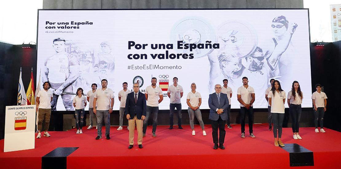 Presentation of the campaign “Por una España con valores” (For a Spain with values)