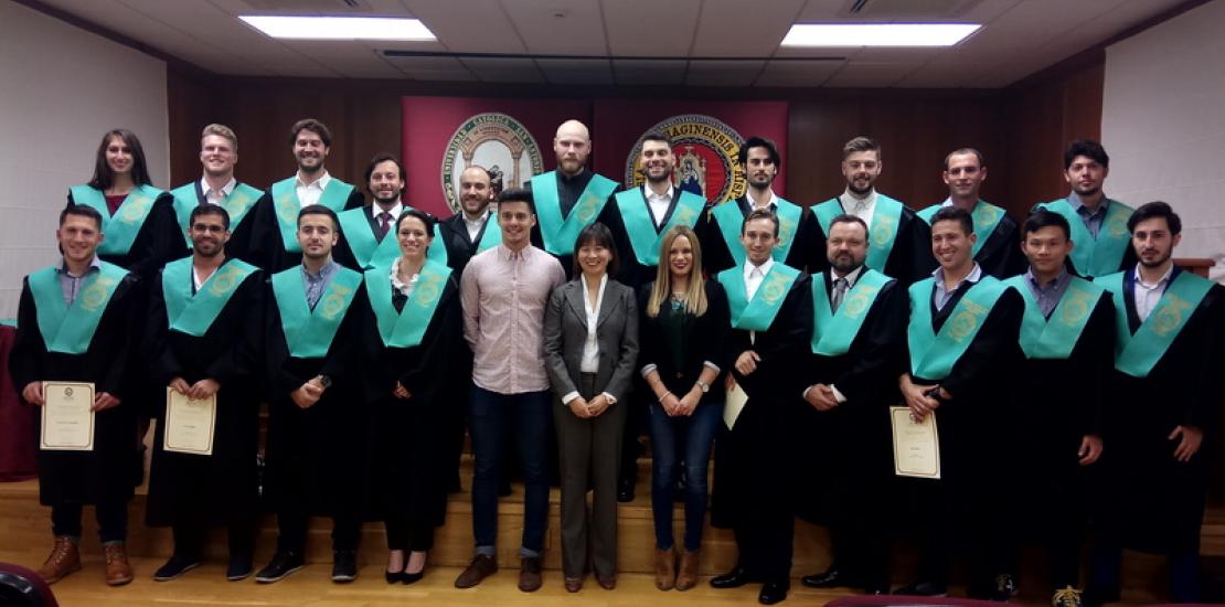 International graduation of the Masters in High Performance Sport International graduation of the Masters in High Performance Sport