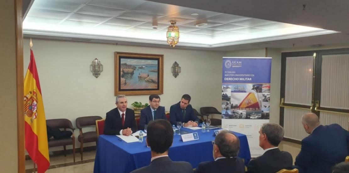 The Master's Degree in Military Law of UCAM starts its 4th edition The Master's Degree in Military Law of UCAM starts its 4th edition