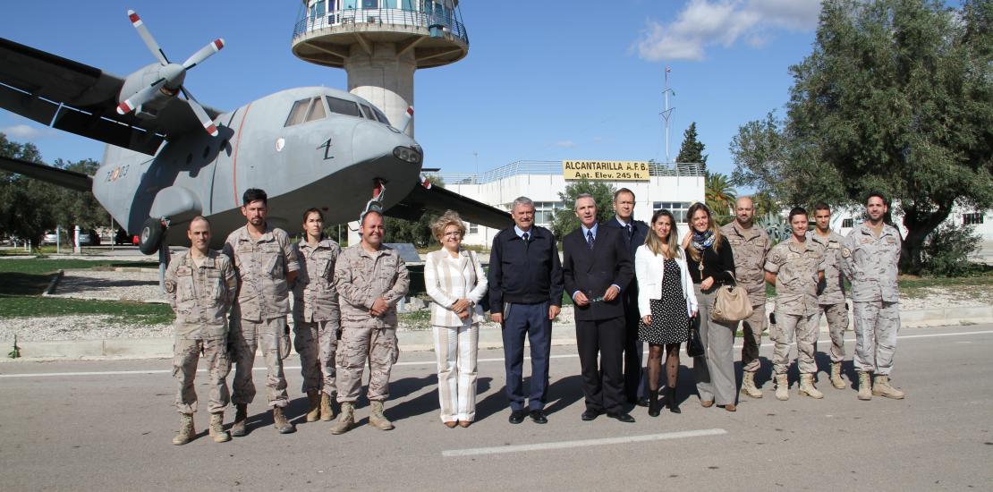 UCAM will offer training in English to the instructors of the Air Base of Alcantarilla