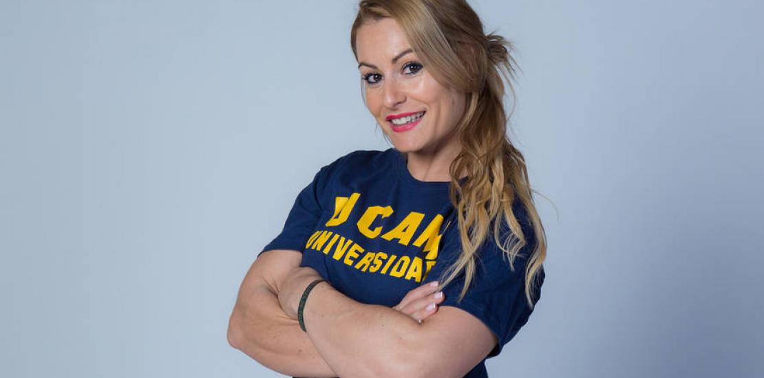 Lydia Valentín, runner-up in the Weightlifting World Championship Lydia Valentín, runner-up in the Weightlifting World Championship