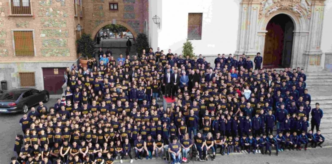 Offering of UCAM sport to Our Lady of Fuensanta Offering of UCAM sport to Our Lady of Fuensanta