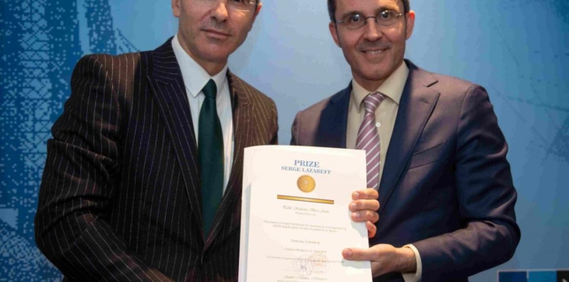 Pablo Blesa, Vice-Rector of UCAM, Distinguished by NATO Pablo Blesa, Vice-Rector of UCAM, Distinguished by NATO
