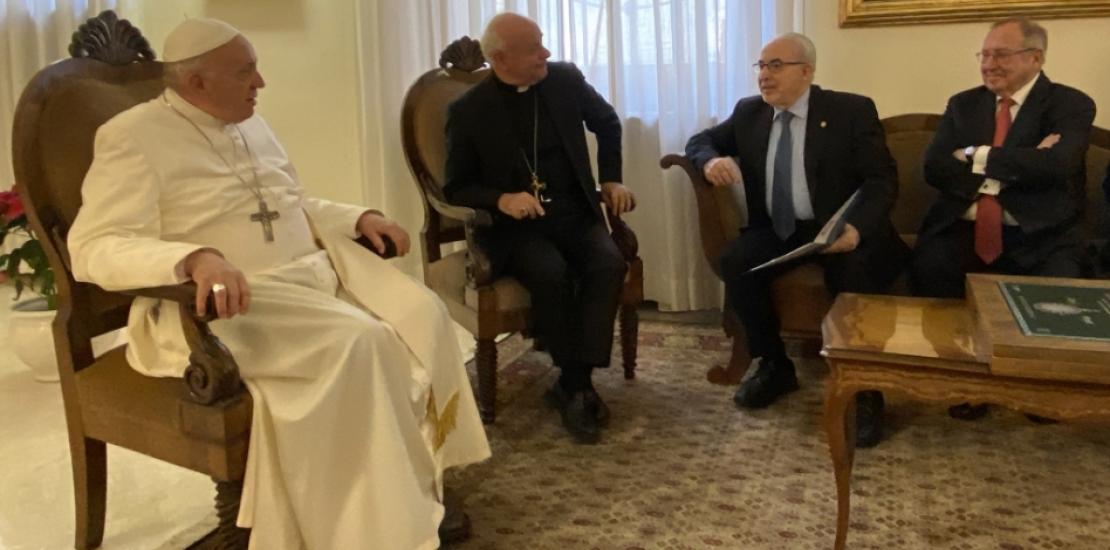 WITH THE BLESSING OF THE POPE Training in entrepreneurship and employment for the families of the poorest countries