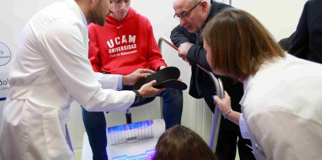 UCAM Podiatry inaugurates its facilities UCAM Podiatry inaugurates its facilities