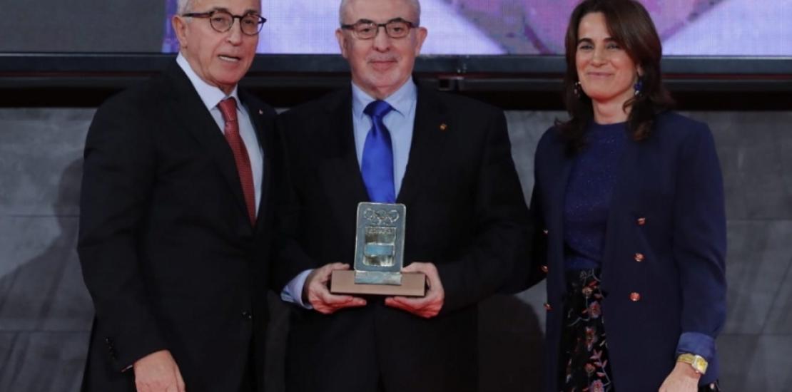 José Luis Mendoza, Spanish Olympic Committee award for 'Olympic Values' José Luis Mendoza, Spanish Olympic Committee award for 'Olympic Values'