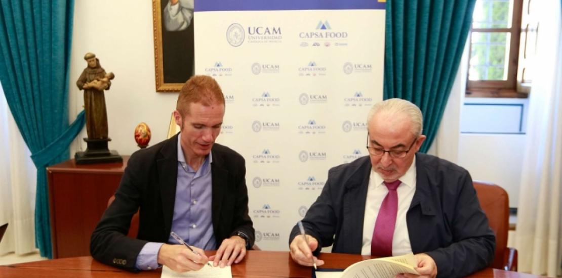 UCAM and Capsa Food form San Antonio Biotics