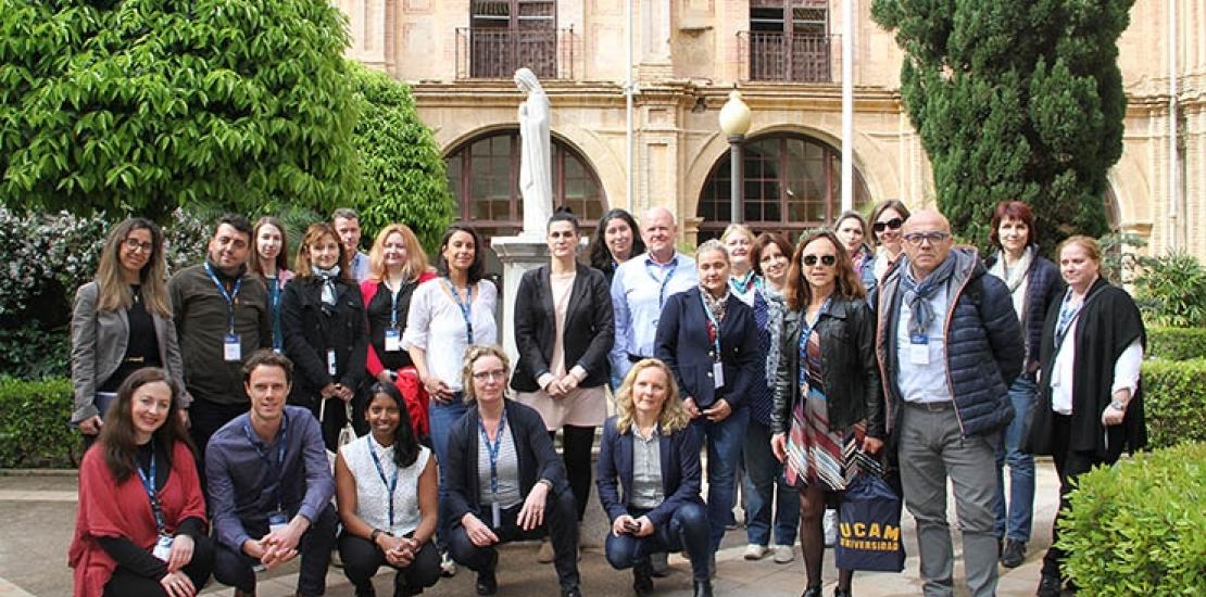UCAM received a visit from professors from other European universities UCAM received a visit from professors from other European universities