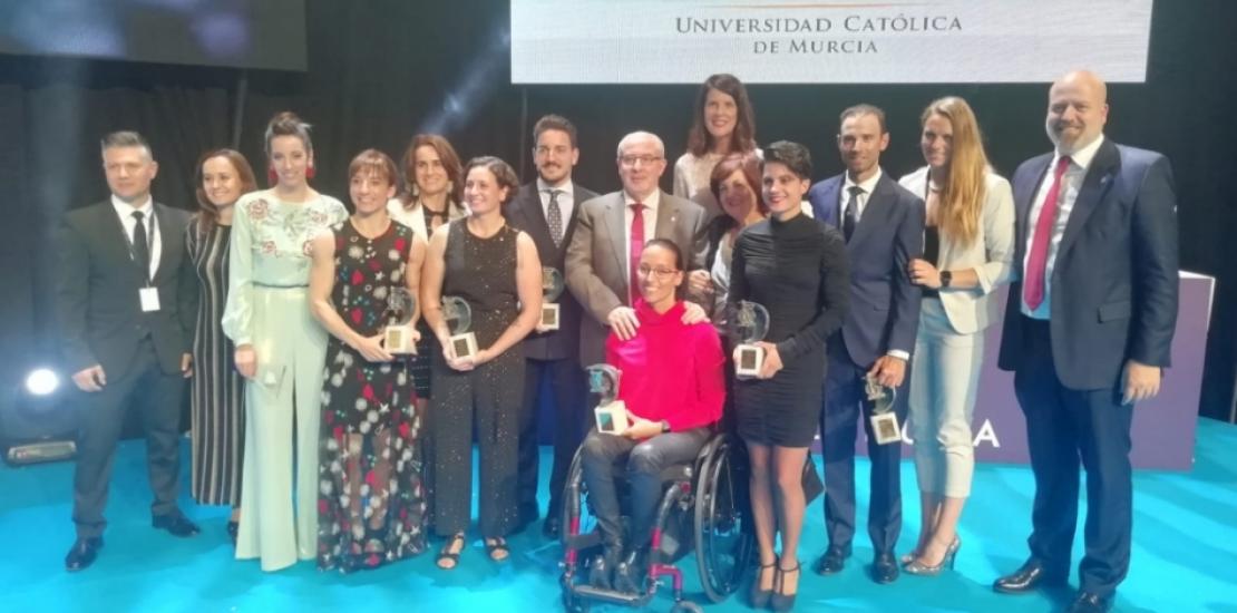 UCAM athletes shine at the National Sports Gala 2019 UCAM athletes shine at the National Sports Gala 2019
