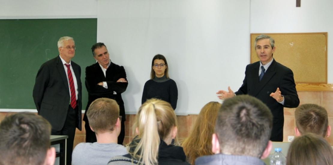 Students from the German university FOM initiate their studies at UCAM Students from the German university FOM initiate their studies at UCAM