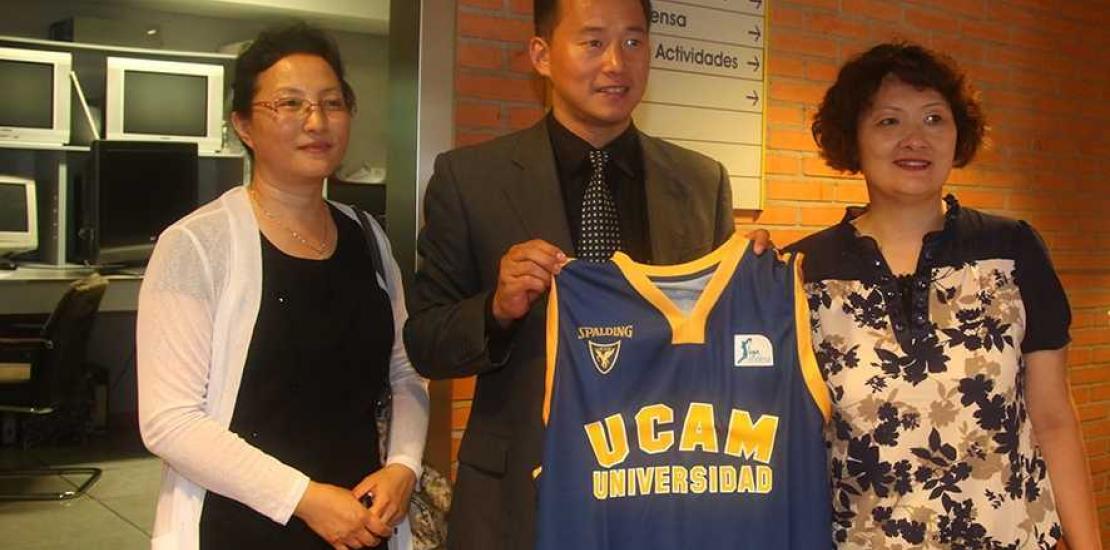 The prestigious Beijing Sports University commends UCAM for its importance in European Sport The prestigious Beijing Sports University commends UCAM for its importance in European Sport