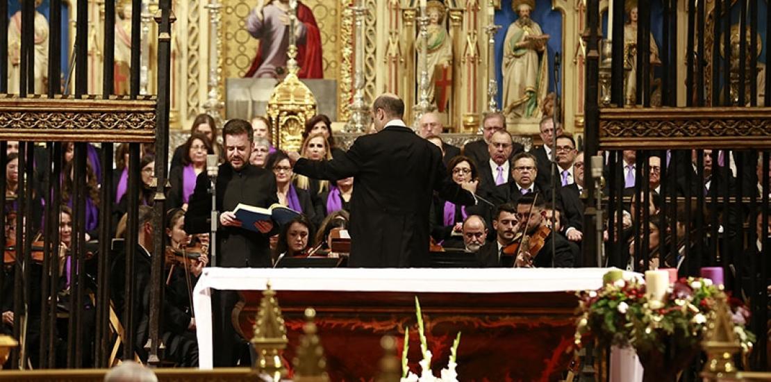 The UCAM Symphony Orchestra and Discantus Choir open Christmas season in the Cathedral of Murcia The UCAM Symphony Orchestra and Discantus Choir open Christmas season in the Cathedral of Murcia