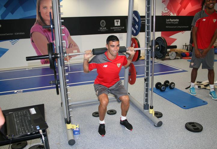 Sevilla FC underwent physical testing in the High Performance Centre of La Manga Club - UCAM
