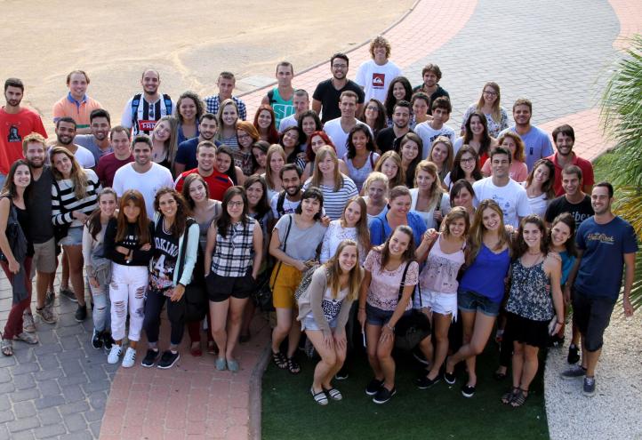 About a hundred Erasmus students arrive at the Catholic University of Murcia