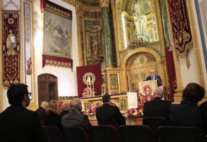 José Luis Mendoza, president of UCAM, during his speech