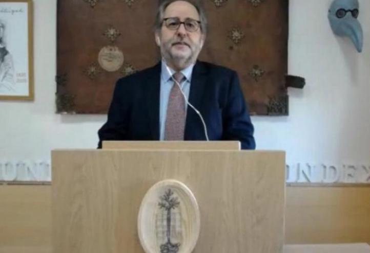 Manuel Amezcua of the Index Foundation at the official inauguration of INVESCOM