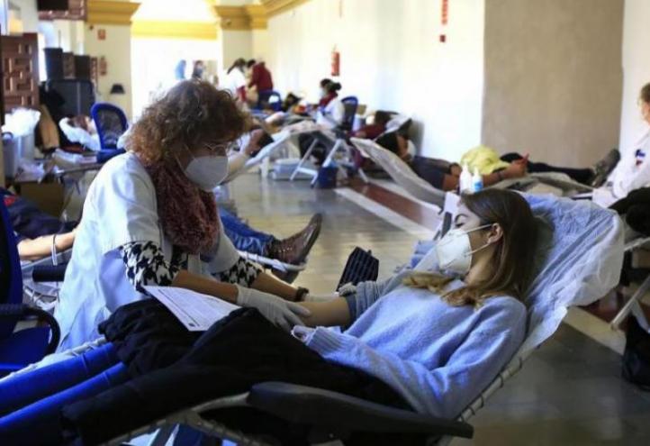 Hemodonation campaign at the Los Jerónimos Campus