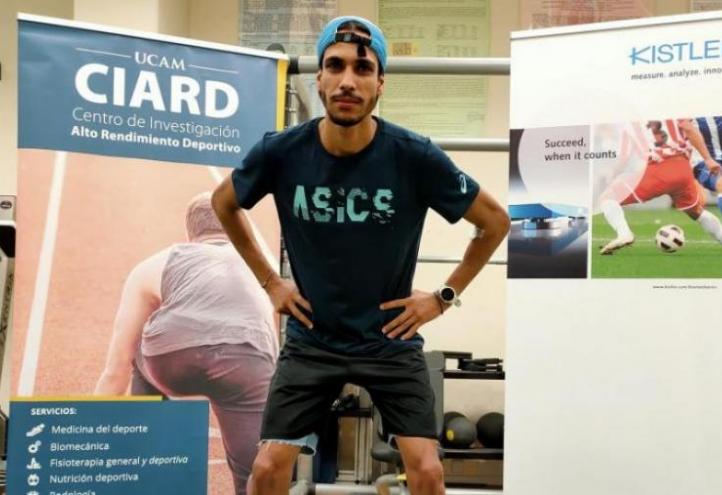 The UCAM athlete from Mula has undergone a medical exam at the Research Centre on High Performance Sport of UCAM Universidad Católica de Murcia before leaving for Tokyo, where he will compete in the 5,000 metres