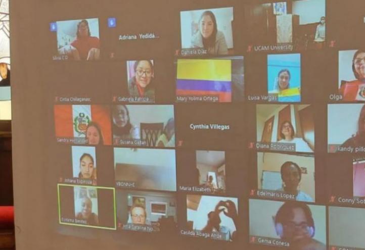 More than 300 girls participated in an online vocational meeting