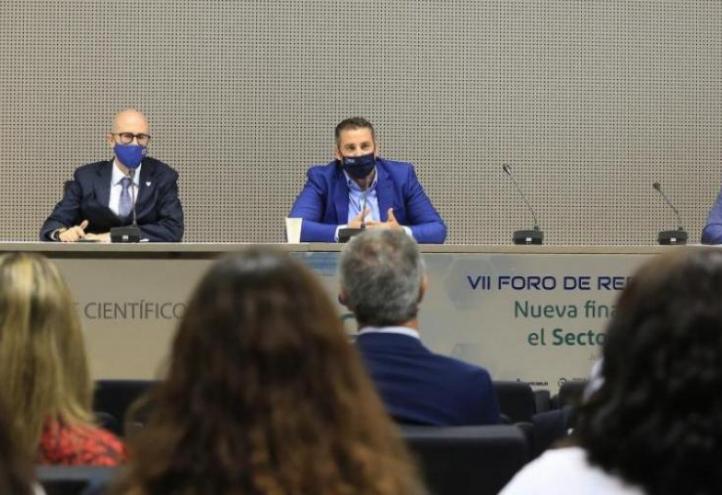 José Luis Mendoza, Director of Institutional Relations at UCAM and Ismael Marín, Director of Communication at UCAM Esports Club, took part in the seventh edition of the congress.