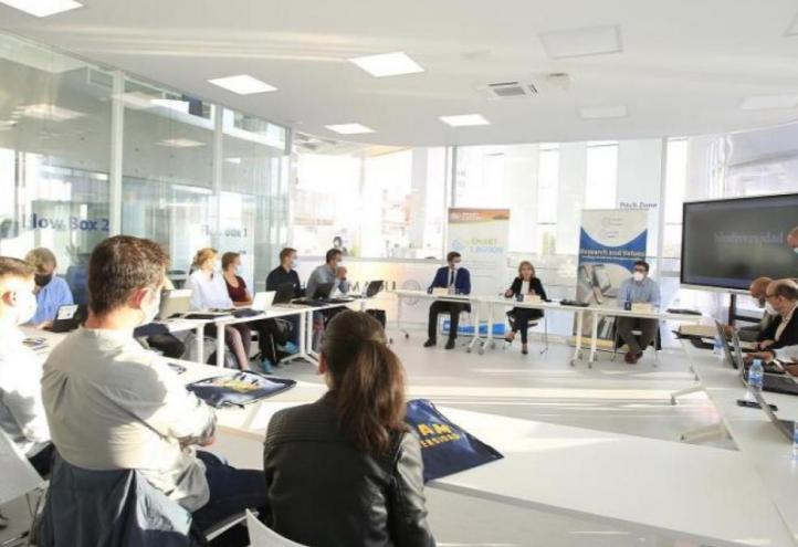 The research sessions of &#039;SMARTLAGOON&#039; an EU-funded Horizon 2020 project led by the Universidad Católica de Murcia, kicked off at the UCAM HiTech Sport and Health Innovation Hub this morning.