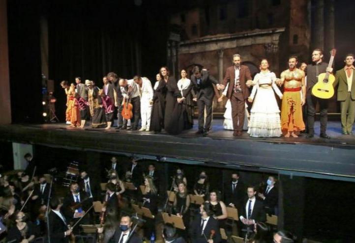 The Antonio Márquez Company and the UCAM Symphony Orchestra successfully staged this performance, a masterpiece of flamenco ballet