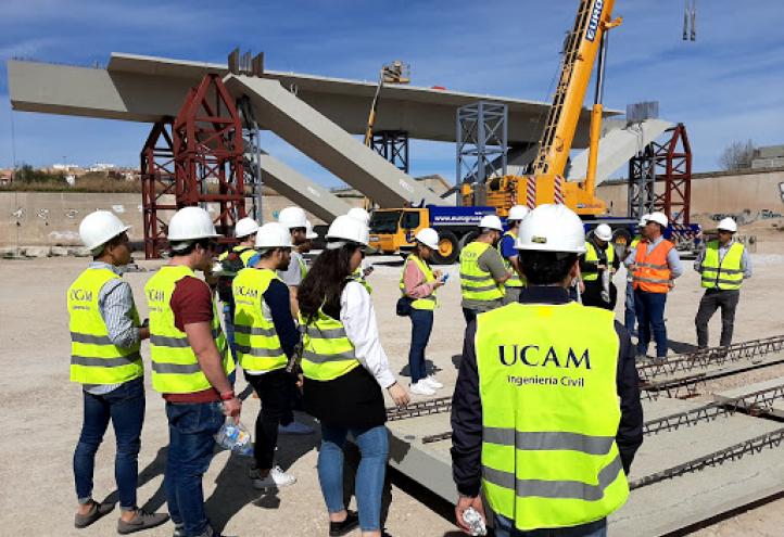 UCAM&#039;s Civil Engineering and Telecommunications degrees obtain the best job placement of all the universities in Spain