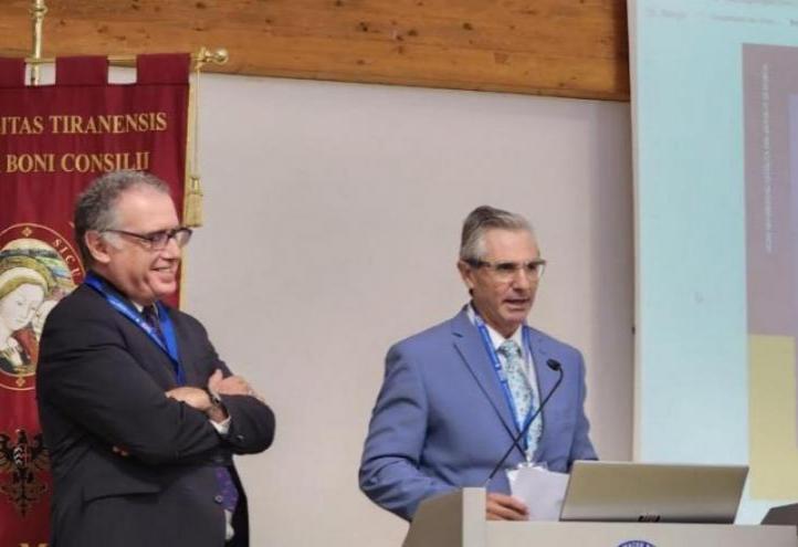 Pablo Blesa and Gonzalo Wandosell presented the candidacy in Tirana (Albania)