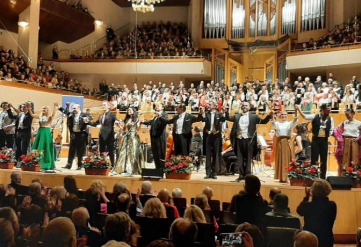 The UCAM Symphony Orchestra fills the National Auditorium with solidarity for New Year&#039;s Day