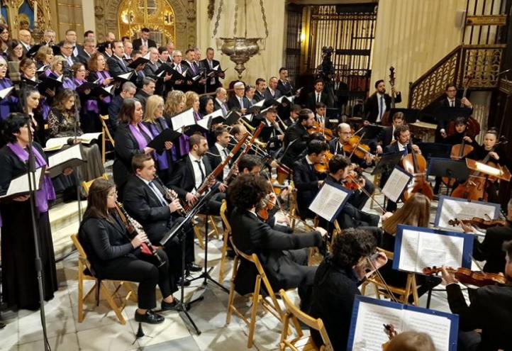The Mozart Requiem, in memory of José Luis Mendoza, moves the audience at Murcia Cathedral