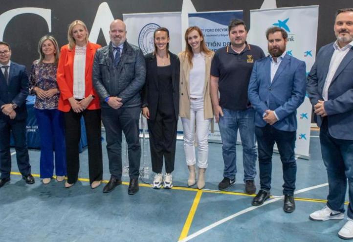 Virginia Torrecilla gives a moving speech at the &#039;Decyde 7 Forum&#039;