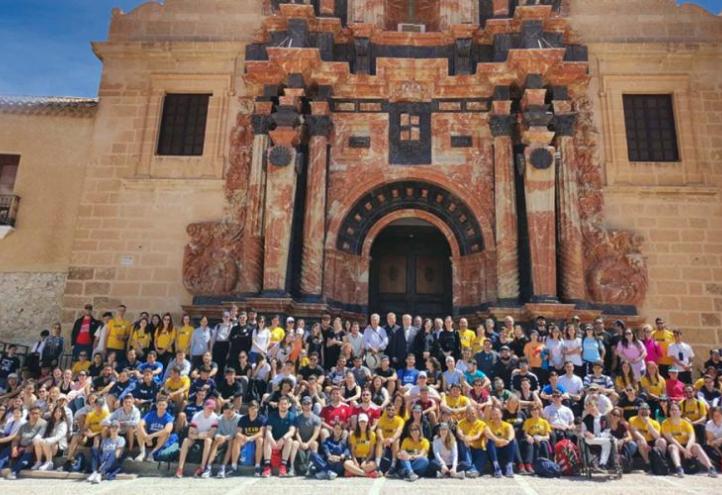 250 UCAM FP students make a pilgrimage to Caravaca