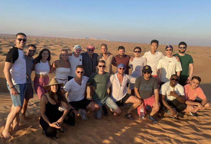 The students of the Master in Management of Sport Entities+MBA complete their training with a trip to Dubai and Abu Dhabi.