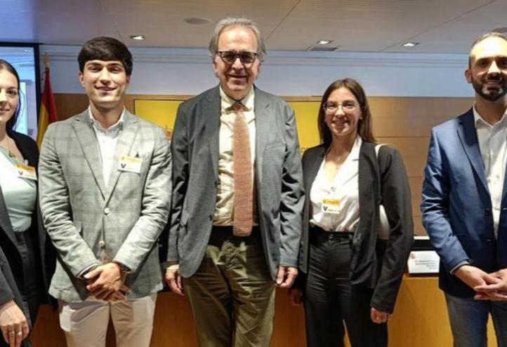 UCAM Student Council, with the Minister of Universities