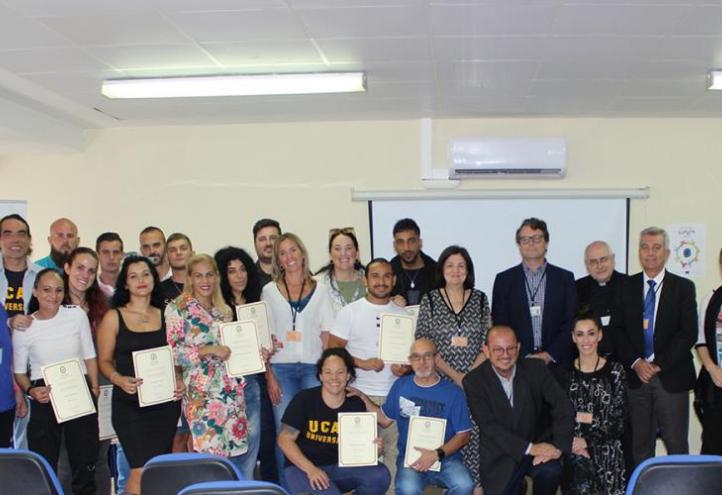 UCAM Awards 20 Inmates from Murcia II Prison With a Sports Training Diploma