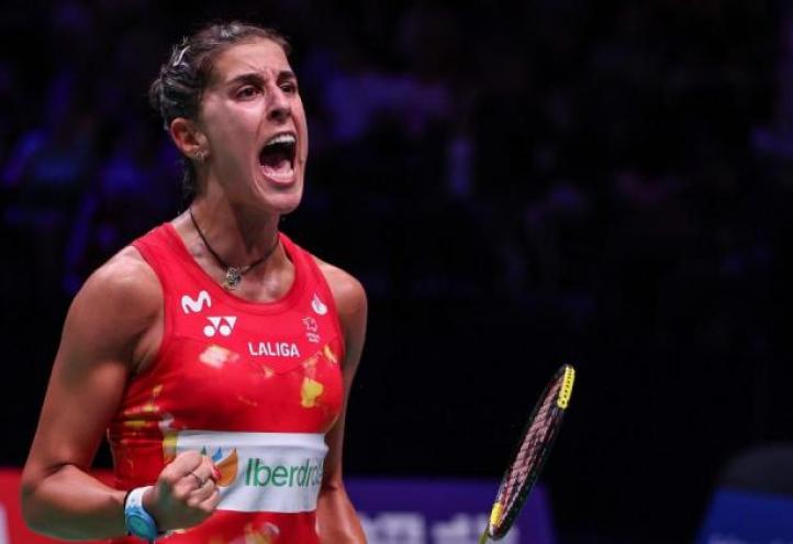 Carolina Marín, badminton world runner-up
