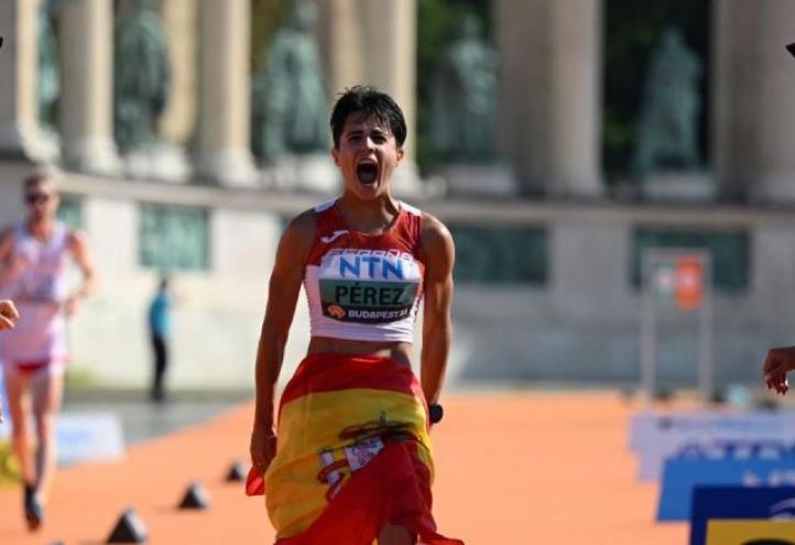 María Pérez becomes a legend of Spanish athletics