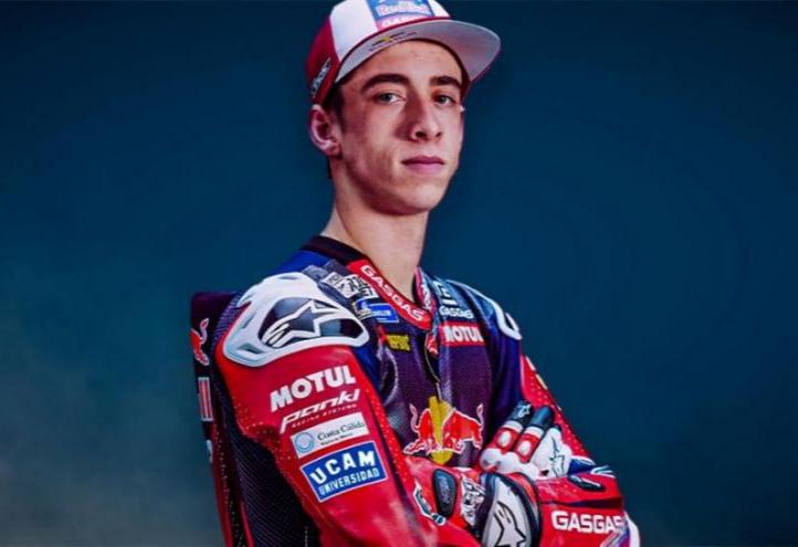 Pedro Acosta, MotoGP rider, joins the UCAM-COE family