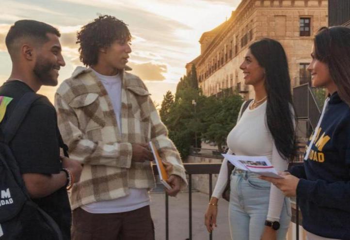 Students from more than 100 countries – from all five continents – study at UCAM