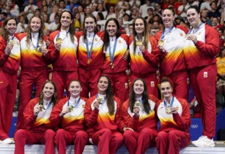 The Spanish water polo team won the gold medal in Paris 2024 (Photo: COE - Spanish Olympic Committee)